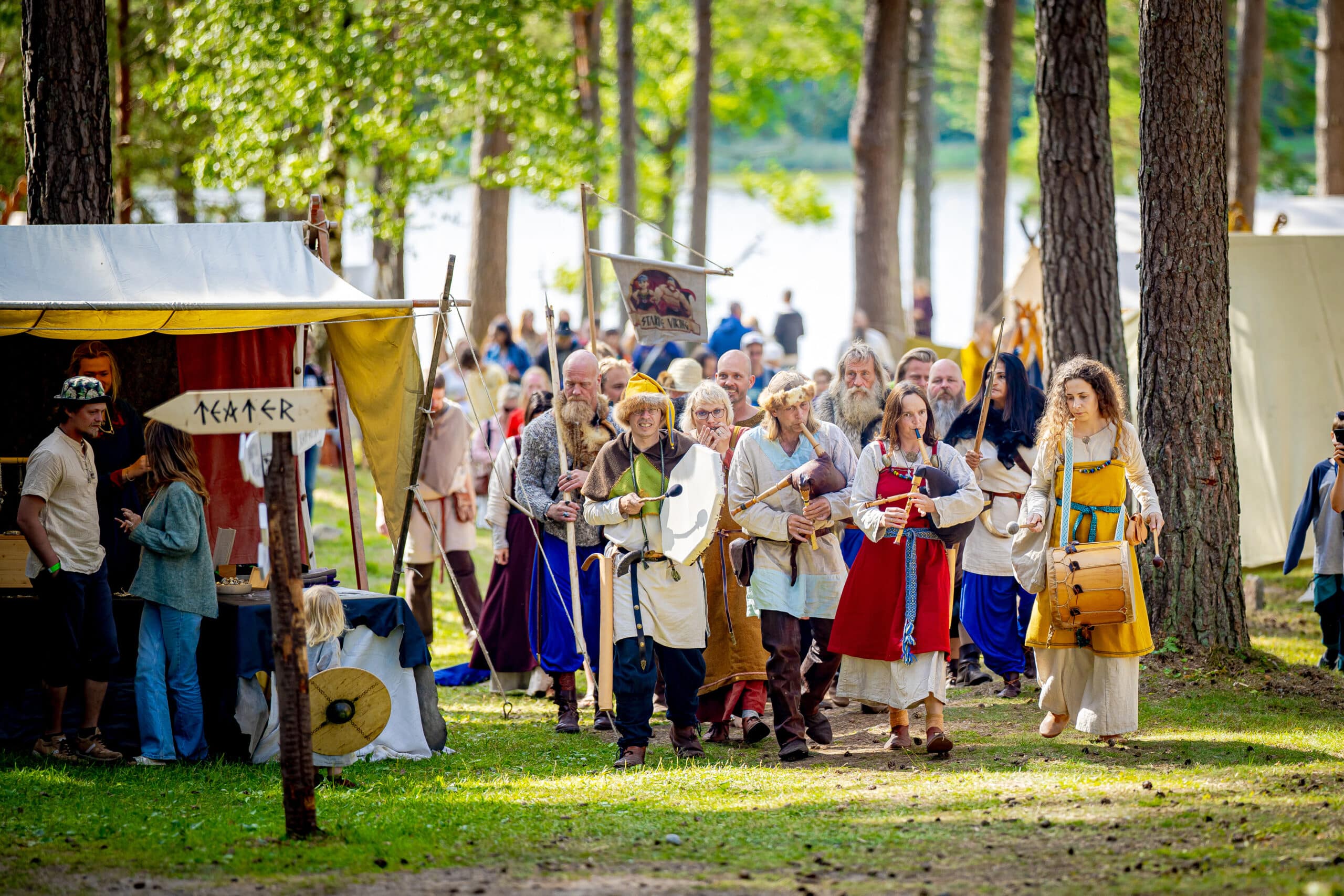 Bli med på tidenes vikingeventyr på Olavsdagenes Vikingmarked!
